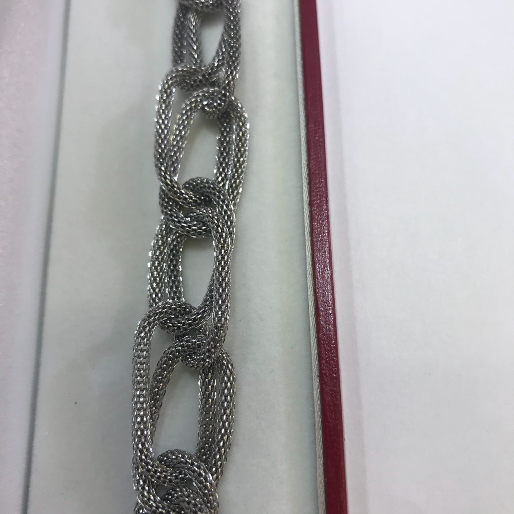Stainless steel mesh bracelet. - Picture 2 of 4